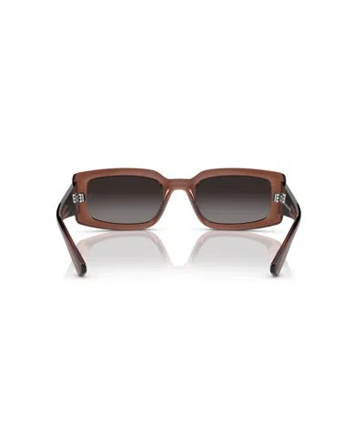 Ray Ban Unisex Polarized Sunglasses, Kiliane Rb4395f In Brown