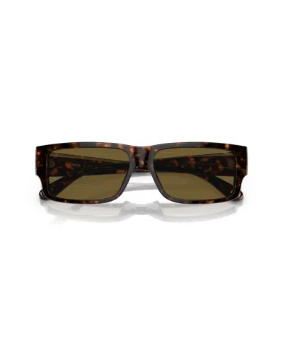 Diesel Men's Rectangle Sunglasses, Dl2003 In Brown