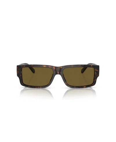 Diesel Men's Rectangle Sunglasses, Dl2003 In Brown