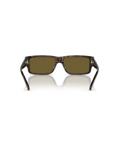 Diesel Men's Rectangle Sunglasses, Dl2003 In Brown
