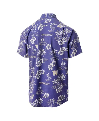 Reyn Spooner Men's Purple Washington Huskies Classic Performance Button-down Shirt In Multi