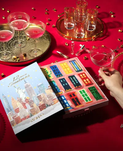 Lovery 12-pc Limited-edition Luxury Eau De Parfum Advent Calendar Scentmas Gift Set In Transparent