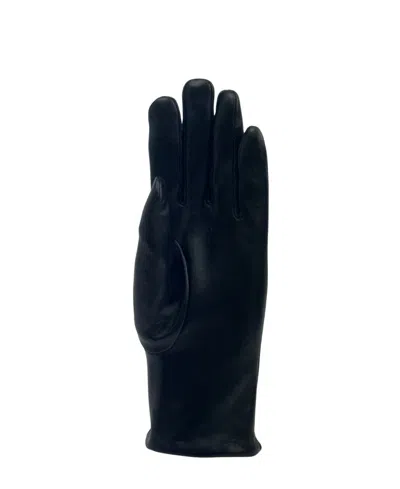 Marcus Adler Genuine Leather Glove In Black
