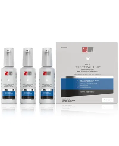 Ds Laboratories Spectral.uhp Men's Extra Strength Regrowth Treatment With Minoxidil 5%, 3-month Supply In Transparent