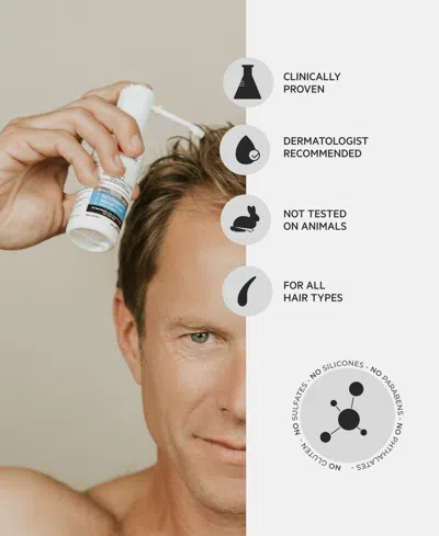 Ds Laboratories Spectral.uhp Men's Extra Strength Regrowth Treatment With Minoxidil 5%, 3-month Supply In Transparent