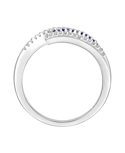 Macy's Emerald (1 Ct. T.w.) And Diamond (1/2 Ct. T.w.) Ring In 14k Gold (also In 14k White Gold Sapphire &  In Blue