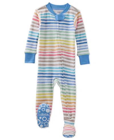 Butterblu Baby Cruz Footed Sleeper Pajama In Multi