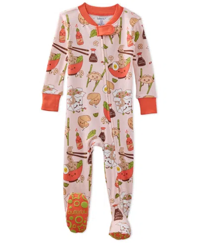 Butterblu Baby Cruz Footed Sleeper Pajama In Multi
