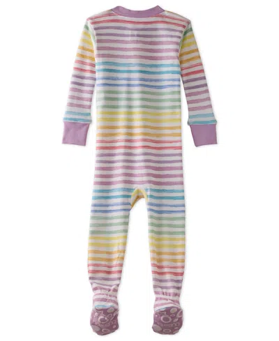Butterblu Baby Cruz Footed Sleeper Pajama In Pink
