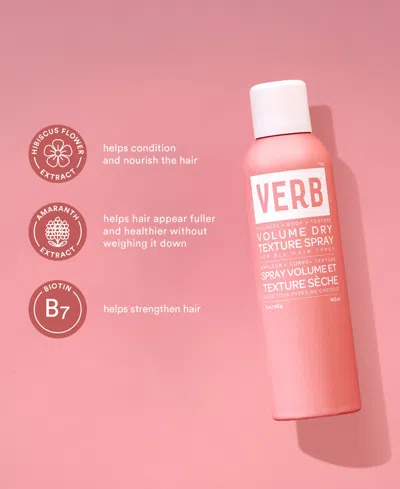 Verb Volumizing Texture Spray With Light Hold 10 Oz/365 ml In Transparent