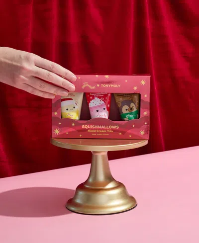 Tonymoly Squishmallows Hydrating Hand Cream Trio In Transparent