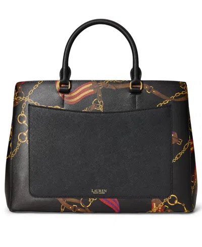 Ralph Lauren Women's Hanna Large Satchel Bag In Black