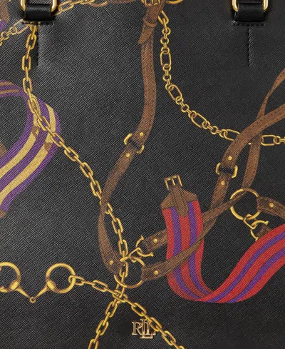 Ralph Lauren Women's Hanna Large Satchel Bag In Black