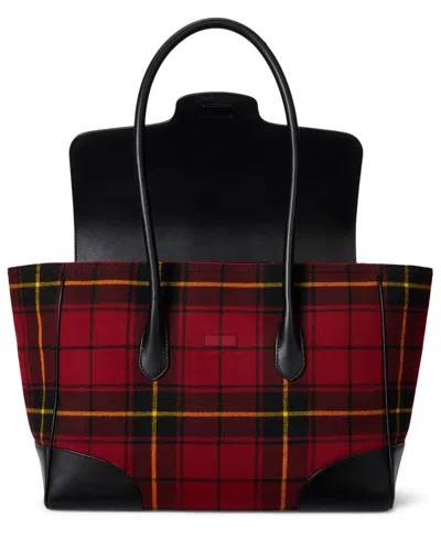 Ralph Lauren Tanner Extra-large Satchel Bag In Multi
