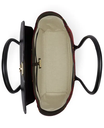 Ralph Lauren Tanner Extra-large Satchel Bag In Multi