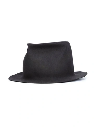 Shop Horisaki 'easy Burnt' Fur Felt Hat In Grey