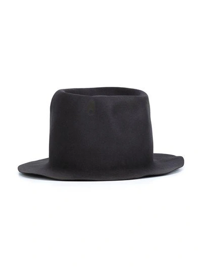 Shop Horisaki 'easy Burnt' Fur Felt Hat In Grey