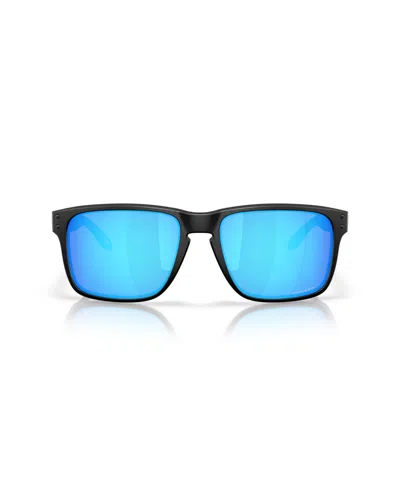 Oakley Unisex Rectangle Sunglasses, Holbrook Xxl Oo9487 In Blue