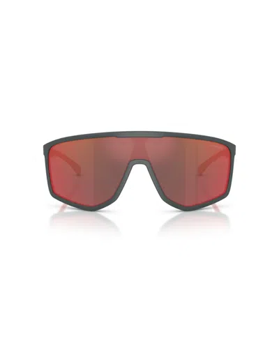 Arnette Men's Stripe- M Rectangle Sunglasses, An4360 In Black