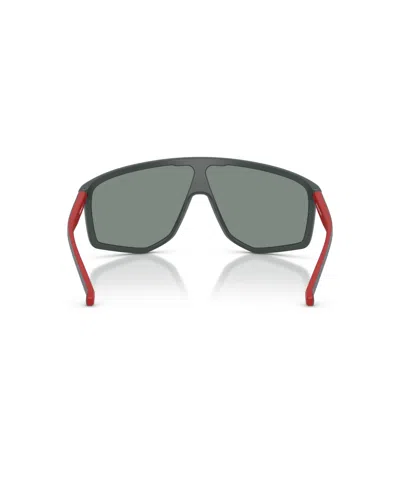 Arnette Men's Stripe- M Rectangle Sunglasses, An4360 In Black