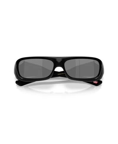 Oakley Rectangular Frame Sunglasses Dark Lenses In Black