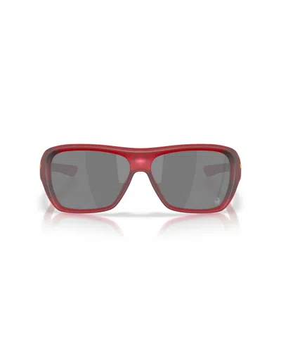 Oakley Unisex Sunglass Oo9492 Chaminade Patrick Mahomes Ii Collection In Red