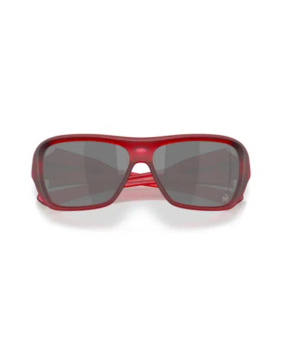 Oakley Unisex Sunglass Oo9492 Chaminade Patrick Mahomes Ii Collection In Red