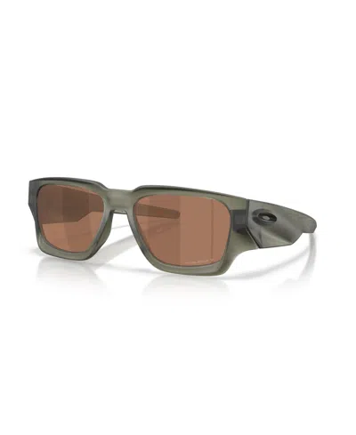 Oakley Man Sunglass Oo9514 Instagator In Green
