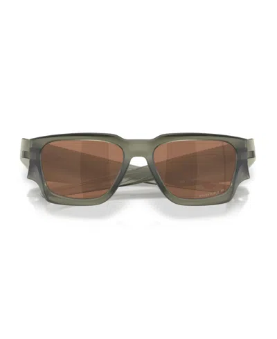 Oakley Man Sunglass Oo9514 Instagator In Green