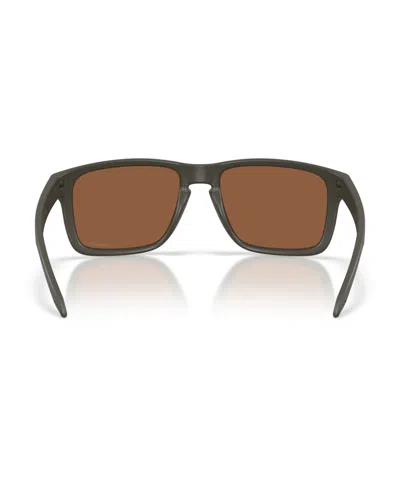 Oakley Unisex Polarized Sunglasses, Standard Issue Holbrook Xxl Oo9487 In Green