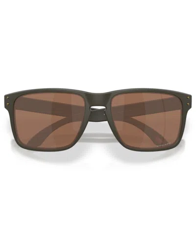 Oakley Unisex Polarized Sunglasses, Standard Issue Holbrook Xxl Oo9487 In Green