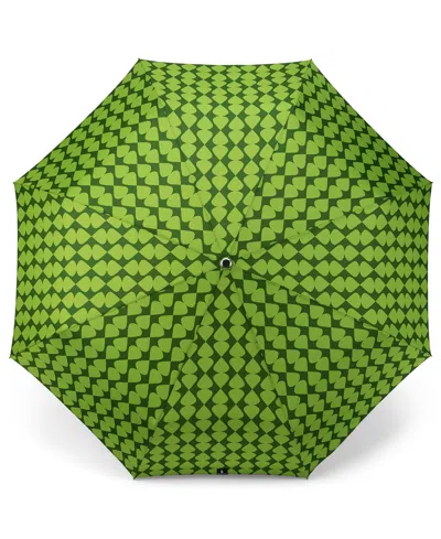 Shedrain Men's Compact Automatic Open And Close Umbrella In Green