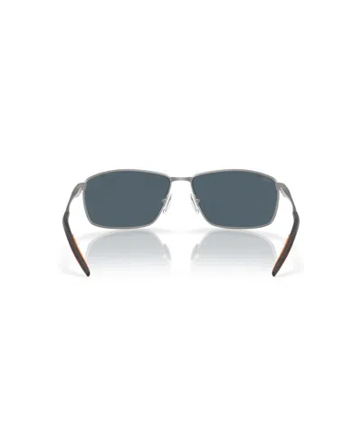 Costa Del Mar Men's Polarized Sunglasses, Turret 6s6009 In White