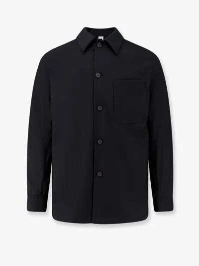 Hevo Patch Pocket Long Sleeves Shirt In Black