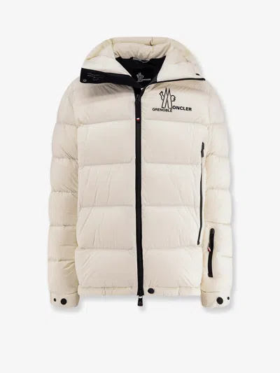Moncler Isorno Technical Nylon Down Jacket In White