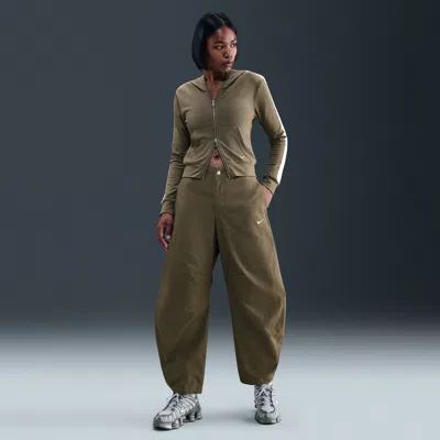 Nike Women's  Sportswear Barrel Pants In Green