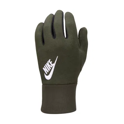 Nike Men's Club Fleece Gloves In Green