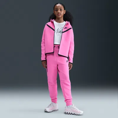 Nike Unisex  Sportswear Tech Fleece Girls' Jogger Pants In Pink