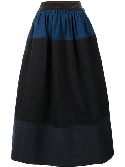 Visvim 'elevation' Maxi Skirt