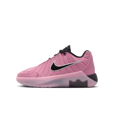 Nike Lebron Witness 9 Big Kids' Basketball Shoes In Pink