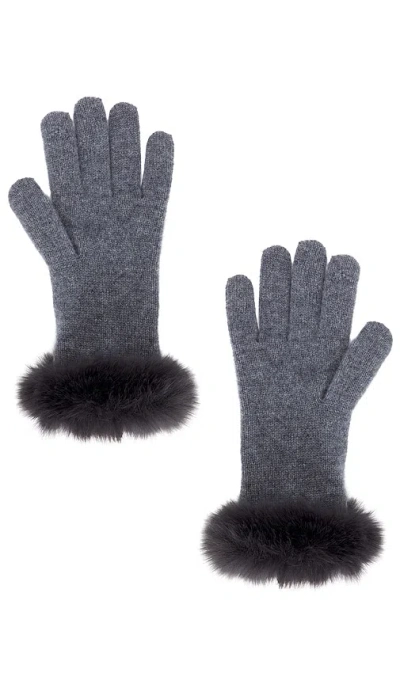 Adrienne Landau Lucie Glove In Blue