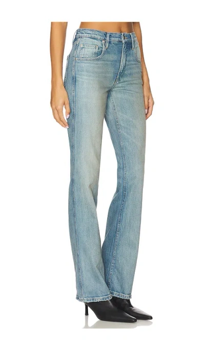 Good American Good Standard Petite Bootcut Jeans In Blue