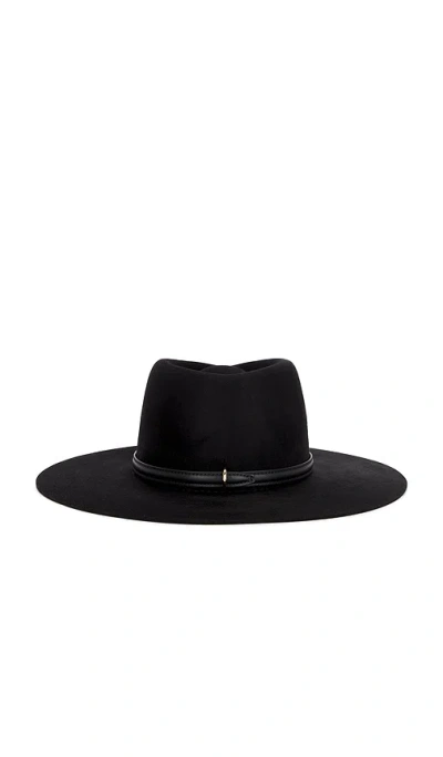 Janessa Leone Beck Fedora Hat In Black