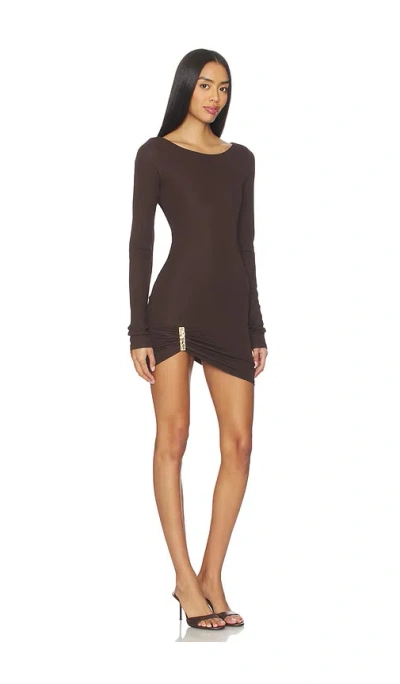Lovers & Friends Lilia Mini Dress In Brown