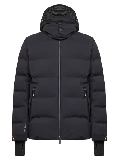 Moncler Grenoble Ski Jacket Montgetech With Hood In Blue