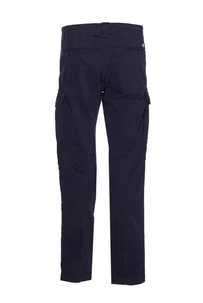 C.p. Company Eclipse Cargo Pants Multiple Pockets In Blue