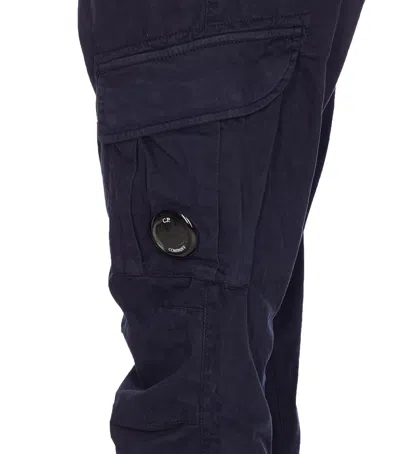 C.p. Company Eclipse Cargo Pants Multiple Pockets In Blue