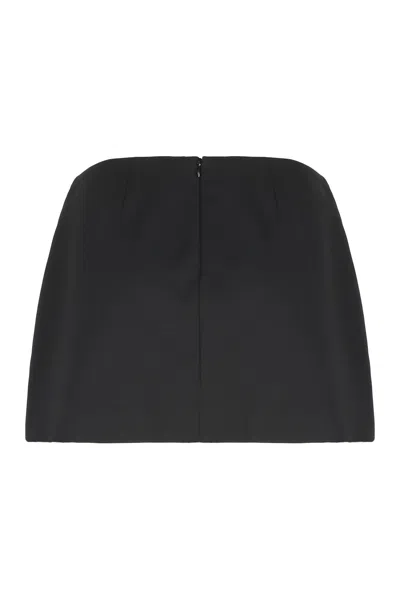 Pinko Memory Mini Skirt In Black