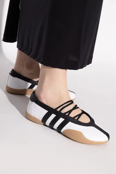 Adidas Originals Womens Adidas Taekwondo Mei Leather Ballet Flats In Multi