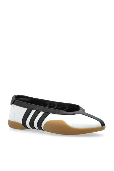 Adidas Originals Womens Adidas Taekwondo Mei Leather Ballet Flats In Multi